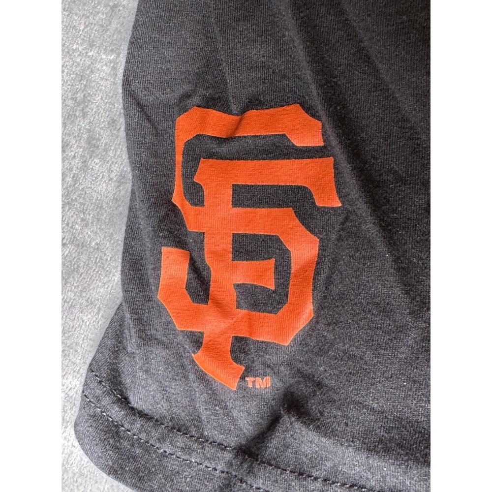 San Francisco Giants Shirt Mens M Black MLB Baseball Adames 2 Gigantes‎ Tee SGA - Picture 4 of 9